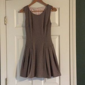 Dress Barn Dresses - Brown and peach polkadot dress Dress Barn Dresses - Brown and peach polkadot dress